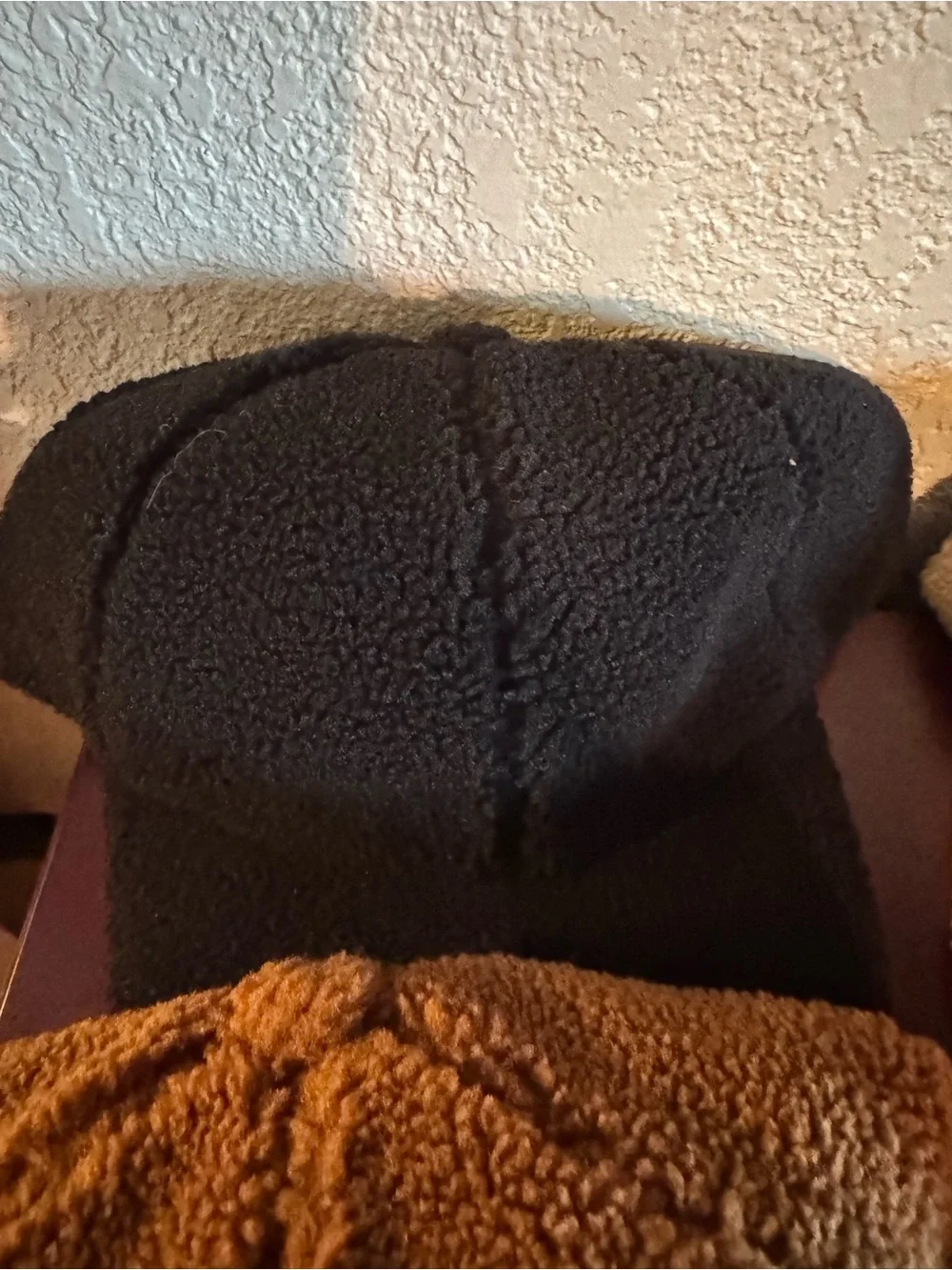 NWT CC Sherpa Baseball Caps - Black, Cream, Brown, Grey